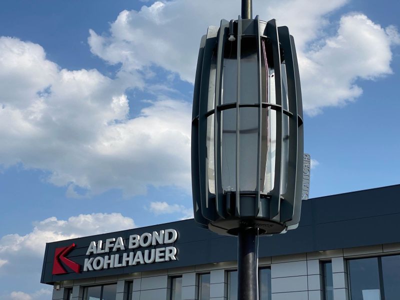 Urządzenie oczyszczające powietrze w miastach i tunelach