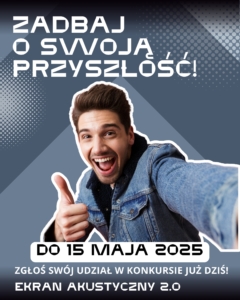 ekran akustyczny 2.0 - konkurs