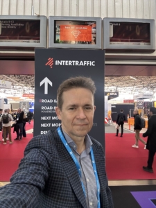 Maciej Zakrzewski na targach Intertraffic Amsterdam 2026